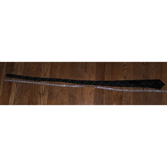 VTG CTC St. Patrick’s Day Shamrock Neck Tie Green Stripe Clover Made in Ireland - Picture 6 of 6